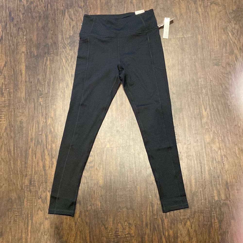 NWT Victoria Secret Black Yoga Pants size 10